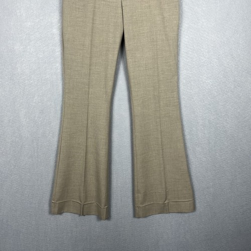 The Limited Pants Womens Sz 2 Beige Tan Cassidy Trouser Wide Leg Workwear - Picture 4 of 11