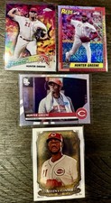 2025 Chrome Hunter Greene Mojo Refractor & 2023 BL Rainbow Foil & Future Stars