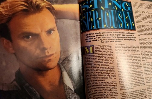 SEPTEMBER 1985 STAR HITS teen music POWER STATION STING WHAM HOWARD JONES - Picture 3 of 4
