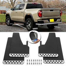 For Gmc Canyon Mud Flaps Trucks Splash Guard Front Rear Reflective Strips 4pcs