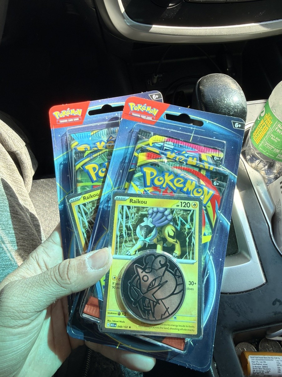 Pokemon TCG Raikou 2 Pack Blister New | eBay