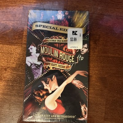 Moulin Rouge VHS 2001 **SEALED NEW** **Buy 2 Get 1 Free**