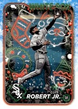 2024 Topps Holiday #H154b Luis Robert Jr.