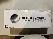 Nitro Pepsi Vanilla Draft Cola 12 Pack 13.65o...
