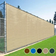 3' 4' 5' 6' 8' Windscreen Privacy Fence Screen Cover Fabric Mesh Garden Net Tarp