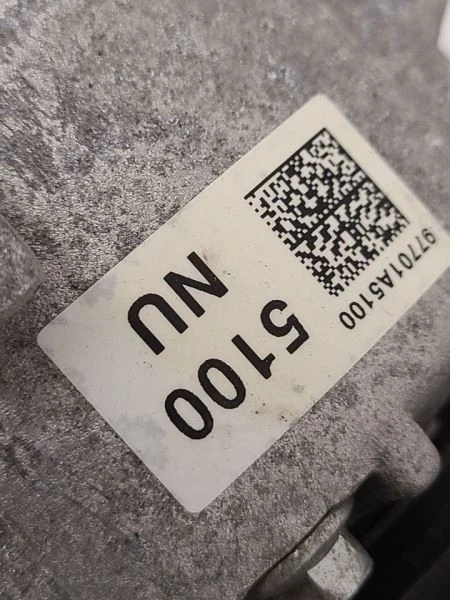 2014-2018 KIA FORTE AC Compressor Coreia Construído VIN K 1º Dígito 97701A5100        - Imagem 3 de 4