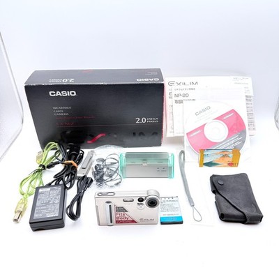 CASIO EXILIM EX-M2 2.0MP MP3 Player Voice Recorder Silver Japan