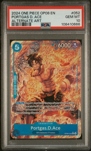 2024 Portgas.D.Ace [Alternate Art] #OP08-052