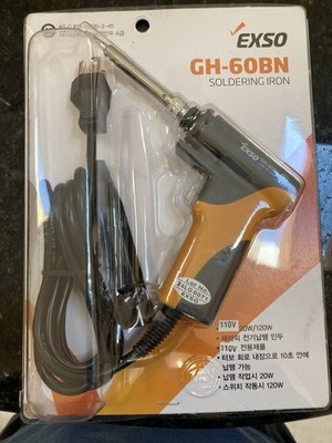 Exso GH-60BN Turbo Ceramic Heater Type Soldering Iron 20W/120W