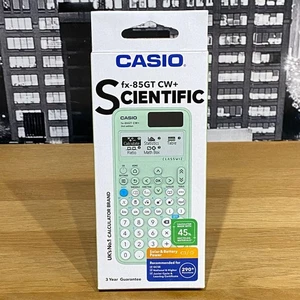 Casio École de calculatrice scientifique GCSE Double puissance FX-85GT CW+ Original vert