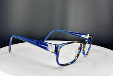 VTG ELIZABETH ARDEN EA-6060-1 TORTOISE BLUE Rectangle Eyeglasses FRAMES ONLY