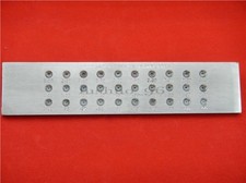 Tungsten Carbide Wire Drawplate For Jewelry Making Halfround 0.55-3.00MM 30Ho pl