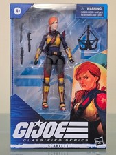 G.I. Joe Classified SCARLETT V1  05 Hasbro 6  Figure E8495 Blue Shirt NEW SEALED