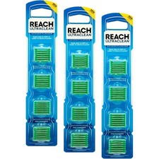 Ultraclean Disposable Flossers Fresh Mint Crystals 28 Count Pack of 3