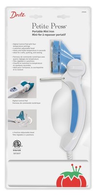 Dritz 29500 Petite Press Portable Mini Iron,White standart, Standart
