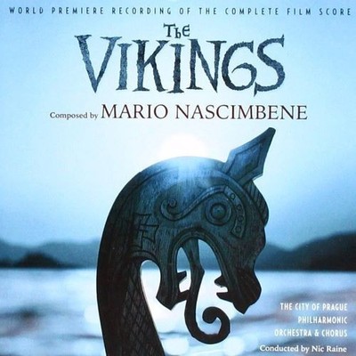 The Vikings (Re-Recording) CD New Soundtrack Mario Nascimbene