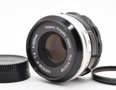 [Near MINT] Nikon Nippon Kogaku Nikkor-P 105mm F/4 MF Telephoto Lens From JAPAN