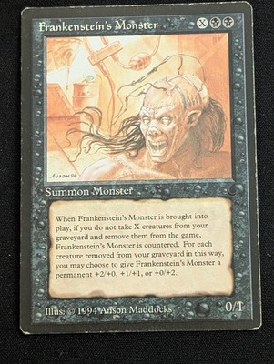 Magic: The Gathering   Frankenstein s Monster (The Dark 1994)   Vintage MTG