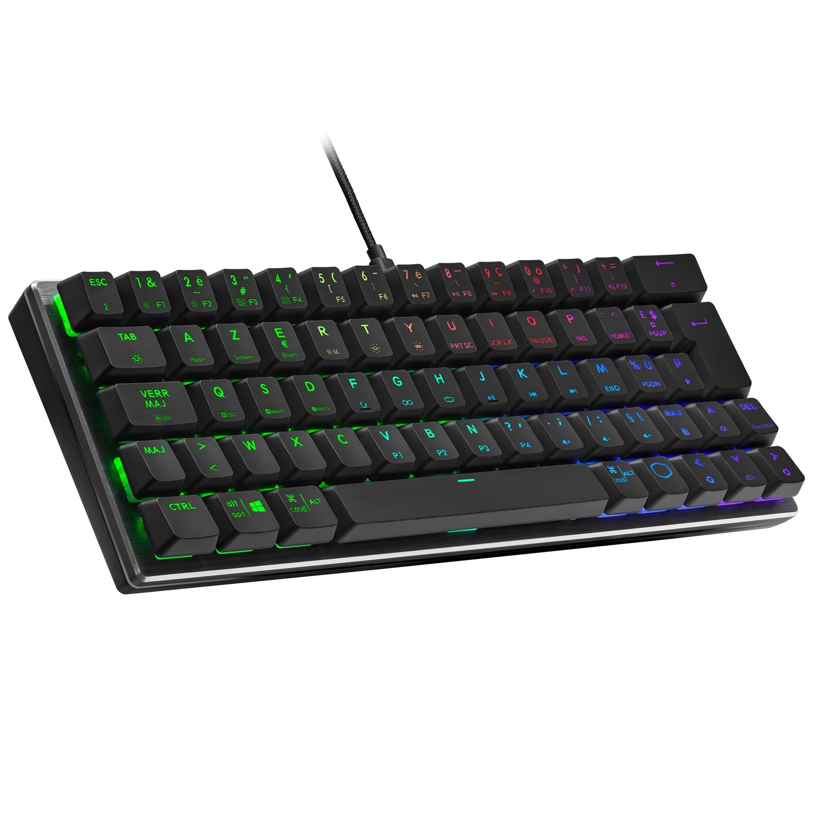 Clavier mécanique SK620 compact 60% pour libérer l'espace de votre souris