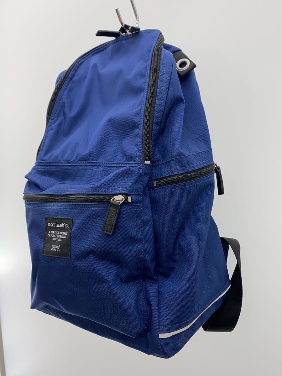 Marimekko Backpack, Polyester, NVY, Solid Color - image 2