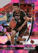 2020 Panini Prizm Draft Picks Collegiate #38 Jordan Nwora #38