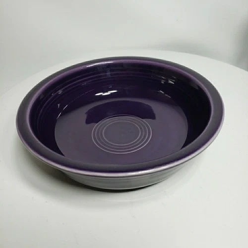 Retired Color: Fiestaware 7 in Coupe Soup Bowl or Cereal Bowl, Plum Purple