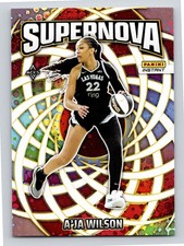 A'JA WILSON 2025 Panini Instant /3655 Supernova #SN-5  WNBA  LV Aces
