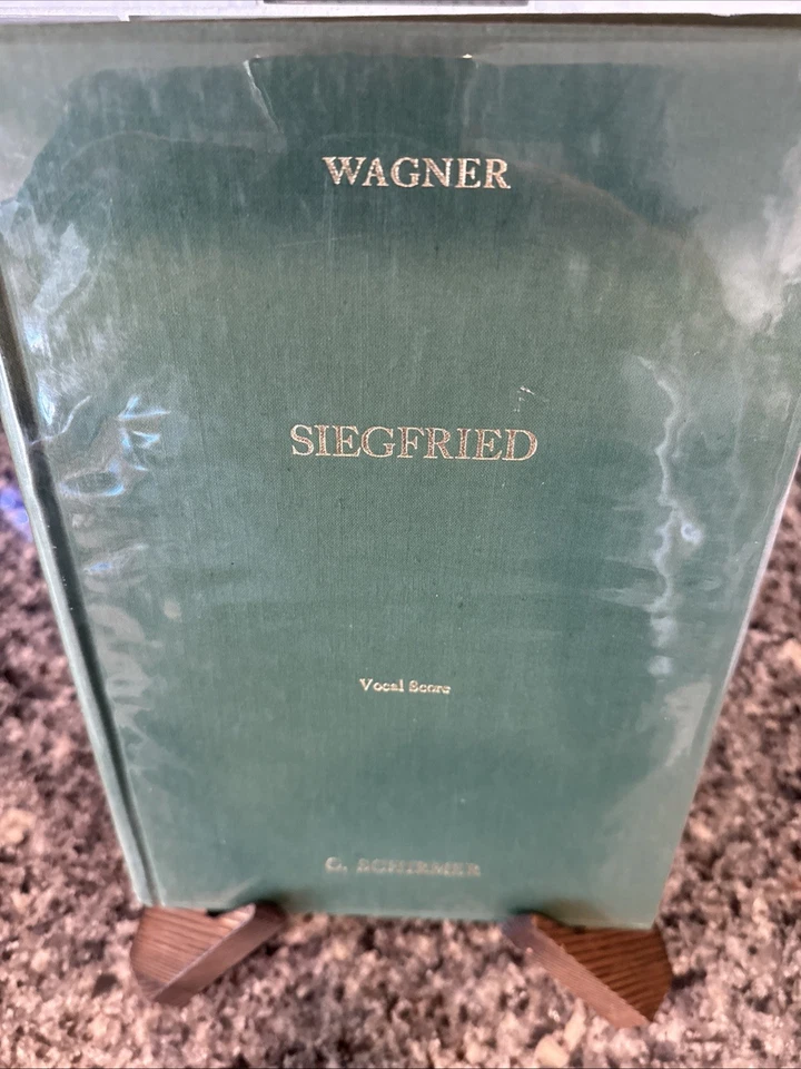 Wagner Ring Cycle 4-Volume Set G. Schirmer HC Vocal Scores German-English MINT - Image 3 of 4