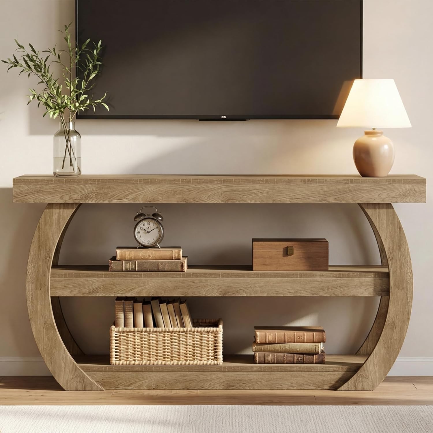 For 75-inch Tv, 63'' Entertainment Media Center With Storage