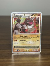 Rhyperior LV.X Diamond and Pearl Holo DP29 Heavy Play on eBay