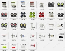 Alloy metal Upgrade parts silver Fits ECX 1/24 Barrage FTX / RGT Rc crawler car