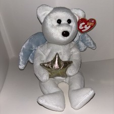Ty Beanie Baby Star Gold - MWMT Bear Angel 2003 Brand New With Tags