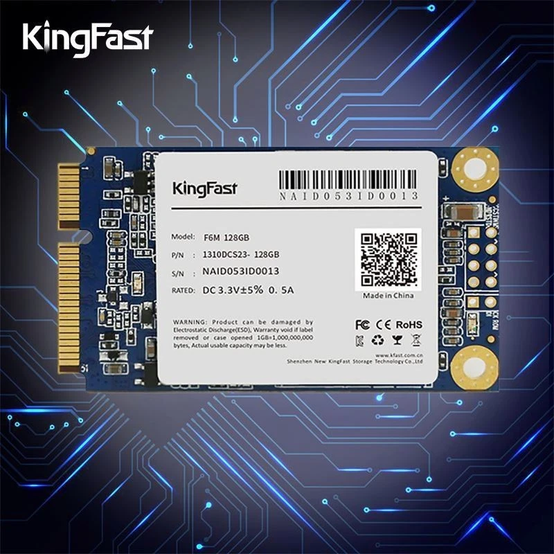 mSATA SSD 1 TB 128GB 256GB 512GB Kingfast Mini SATA Internal Solid State Drive - Image 3 of 3