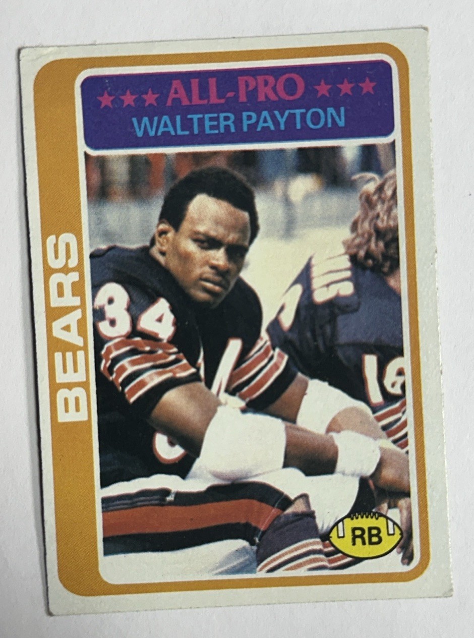 1978 Topps Football Walter Payton #200 (Low)