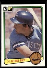 1983 Donruss George Brett Kansas City Royals #338