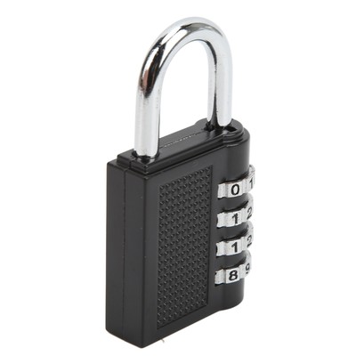 GYM Locker Door Padlock 4 Digit Combination Anti Theft Large Universal Fit