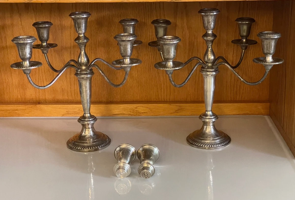 Empire Sterling Weighted Candle Holders for sale | eBay