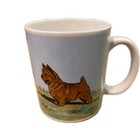 Vintage Norwich Terrier Mug From 1991 Art by Mary Jung 22/100 Series #02-1991 — photo 1