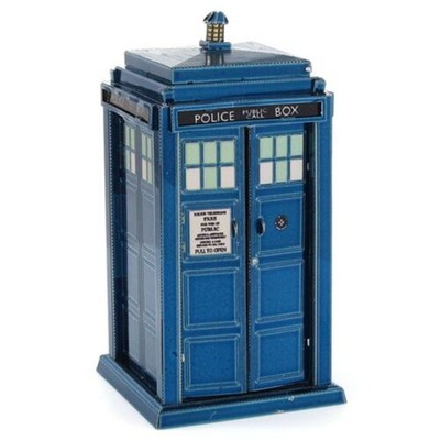 Metal Earth Doctor Who Tardis 3D Metal Model + Tweezer 41002