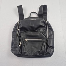 JACK WILLS Backpack Black Womens Faux Leather Casual.