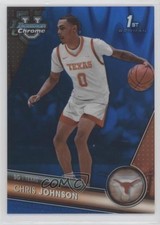 2023-24 Bowman U Chrome Blue RayWave Refractor 29/199 Chris Johnson #39 0v33