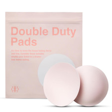 Reusable Nursing Pads for Maximum Absorption, 2-Pack Super Soft Contoured Washab