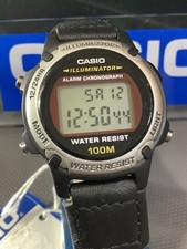 CASIO LW 100H - Mod 1665 RED - Vintage Señorita ¡¡ ILLUMINATOR !! OLD STOCK !! 