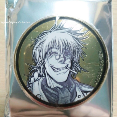 HELLSING Vernedead Metal Art Can Badge KOUTA HIRANO Super Expo From Japan