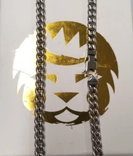 King Ice White Gold Plated 5mm Miami Cuban Link Chain 20"