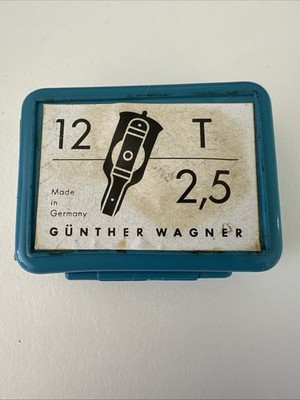 Vintage Pelikan Graphos Gunther Wagner Box of 12 T 2.5 Nibs Made in Germany