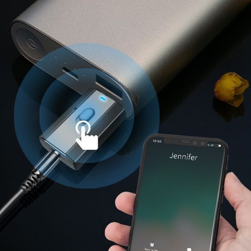 Wireless Adapter USB Wireless Transmitter Receiver 3.5mm Jack AUX Audio - Zdjęcie 5 z 11