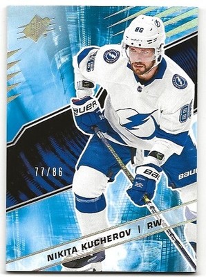 Nikita Kucherov 2018-19 SPx Spectrum /86 Tampa Bay Lightning