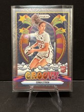 2025 Panini Prizm WNBA Sonia Citron Groovy SP Rookie Washington Mystics #13