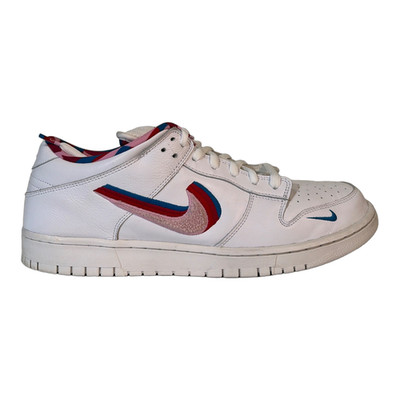 Nike SB Dunk Low OG QS Men's 14 White/ Pink Rise-Gym Red